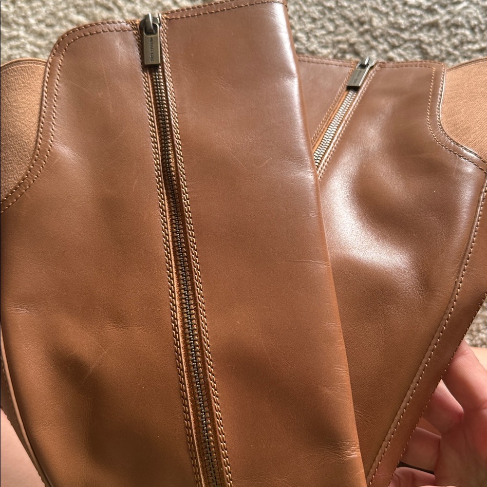Michael Kors Women's Dora Tall Boots Luggage 10M - Picture 7 of 7
